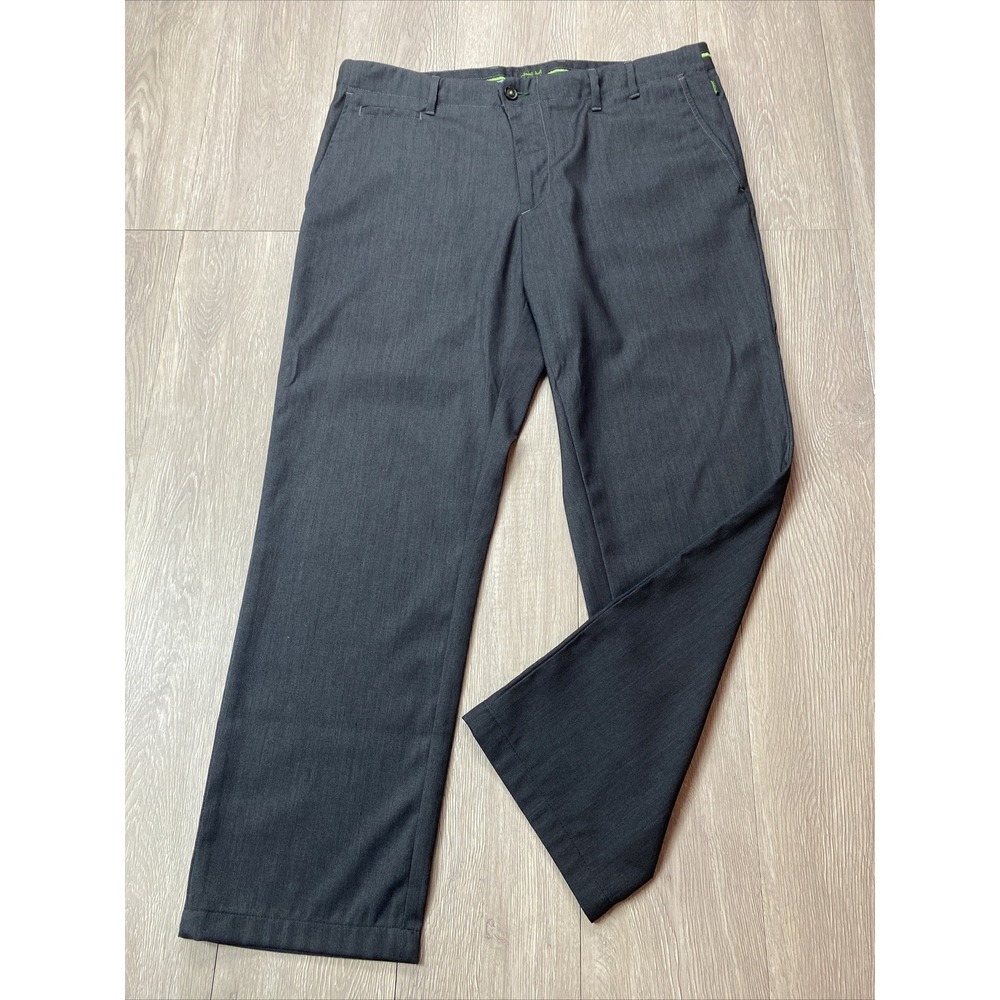 PS Paul Smith Dress‎ Pants Men's 36 36x28 Flat Front Gray Trousers